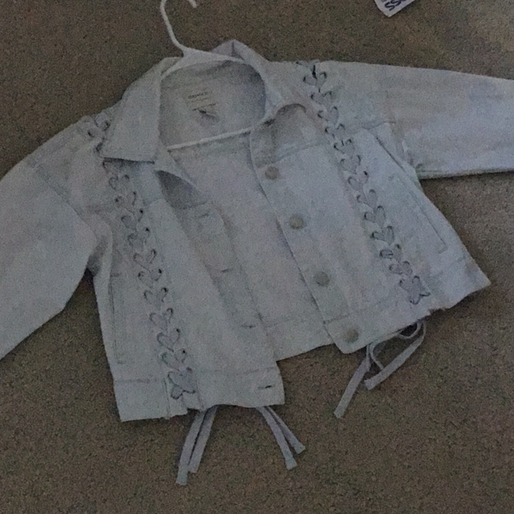 Forever 21 Crop Jean Jacket